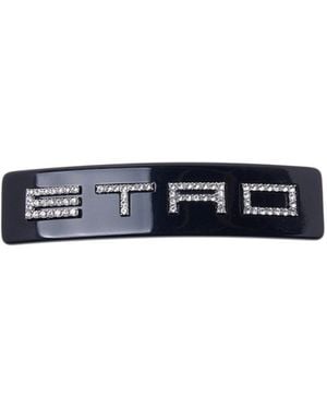 Etro Logo Hair Accessories - White
