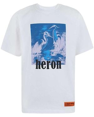 Heron Preston Logo Short-Sleeved T-Shirt - Blue