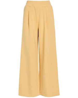 Varley Wide-Leg Casual Pants - Natural