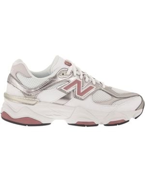 New Balance ニューバランス キッズ 9060 メッシュスニーカー - White