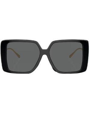 Tory Burch Miller Oversize-Frame Sunglasses - Multicolour
