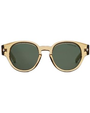 Dior Eyewear Round Frame Sunglasses - Green