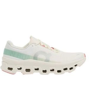On Shoes Hightongue Laceup Sneakers - White