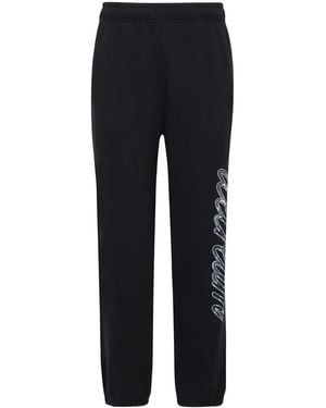 ICECREAM Elastic Waist Sports Trousers - Black