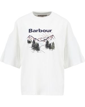 Barbour Harper Graphic T-Shirt - White