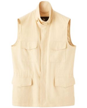 Loro Piana Traveler Vest - Natural