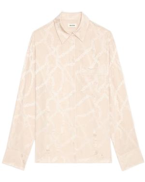 Zadig & Voltaire Morning Silk Shirt - Natural