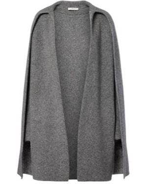 Vince Wool And Cashmere Blend Cardigan - Grey