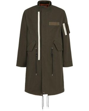 Sacai Ripstop Coat - Green