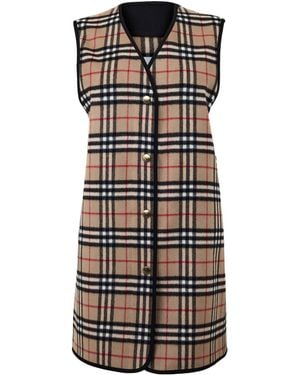 Burberry Plaid Jacket - Black