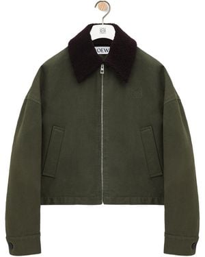Loewe Relaxed Fit Jacket - Green