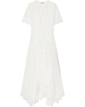 JW Anderson Strap Patchwork Dress - White