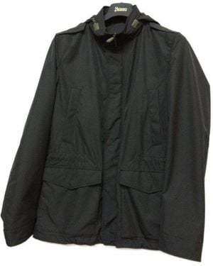 Herno Hooded Lightweight Jacket - Black