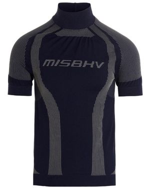 MISBHV Logo-Print T-Shirt - Blue