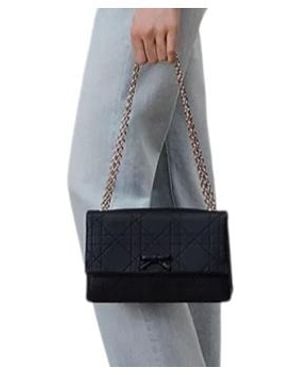 Dior Small Promenade Flap Bag - Gray