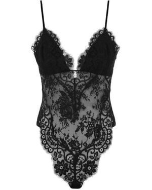 Zimmermann Lace Teddy - Black