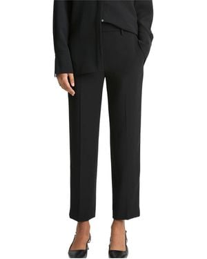 Vince Straight-Leg Trousers - Black