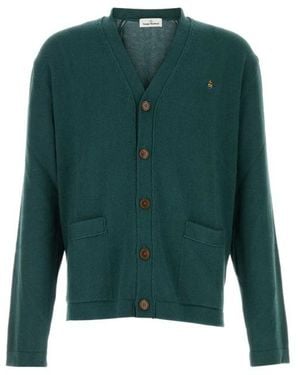 Vivienne Westwood Orb Button-Up Cardigan - Green