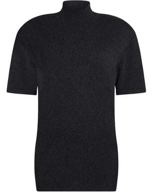 Jacquemus Medium-Thick Knit Sweater - Black