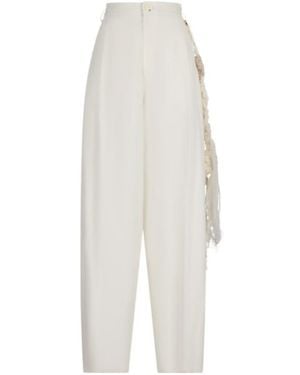 DARKPARK Phebe Wide-Leg Pants - White