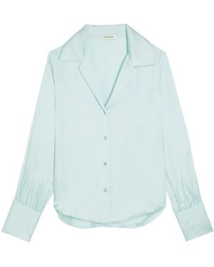 Anine Bing Long Sleeve Shirt - Blue