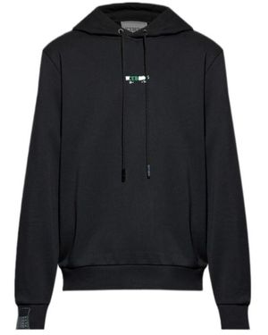 Iceberg Logo Embroidered Sweatshirt - Black