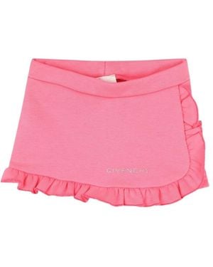 Givenchy Ruffled Shorts - Pink