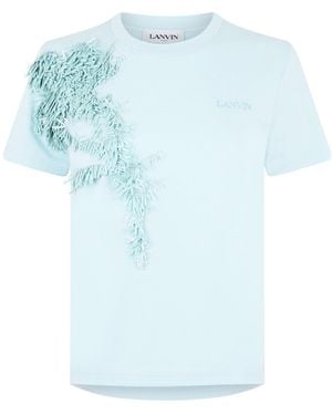 Lanvin Cotton T-Shirt - Blue