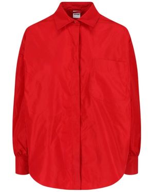 Aspesi Long-Sleeved Blouse - Red