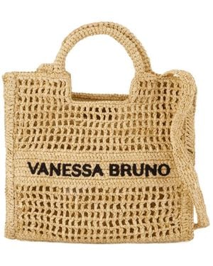 Vanessa Bruno Small Woven Basket Bag - Metallic