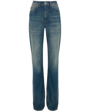 Victoria Beckham Jeans With Belt Loops - Blue