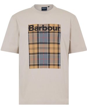 Barbour Logo Short-Sleeved T-Shirt - White