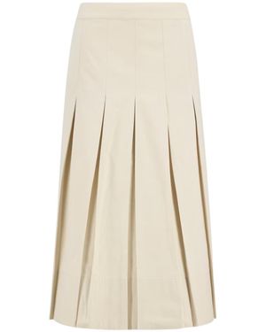 Barbour Kirby Midi Skirt - Natural