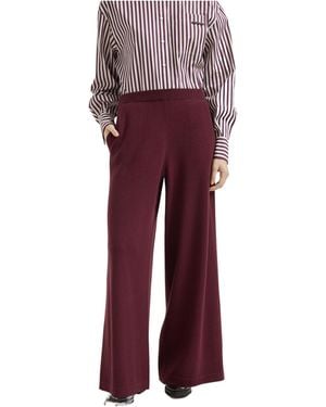 Brunello Cucinelli Knitted Trousers - Red
