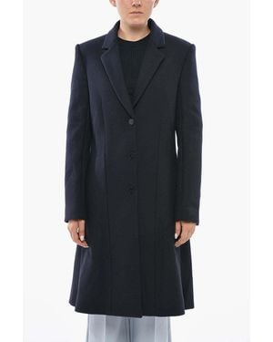Stella McCartney Katie Single-Breasted Coat - Blue