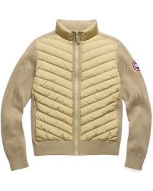 Canada Goose Hybridge Knit Jacket - Natural