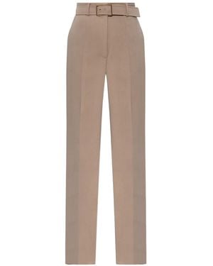 Sportmax Spxabituro Belted Pants - Natural