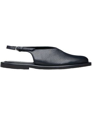 Studio Nicholson Paley Slingback Flat Shoes - Blue