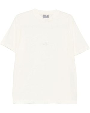 Balenciaga Logo-Print T-Shirt - White