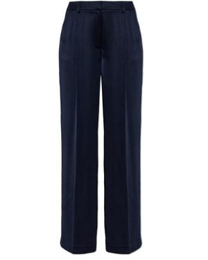 Anine Bing Casual Trousers With Belt Loops - Blue