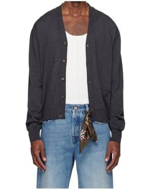 Jacquemus Long-Sleeved Knitwear - Blue