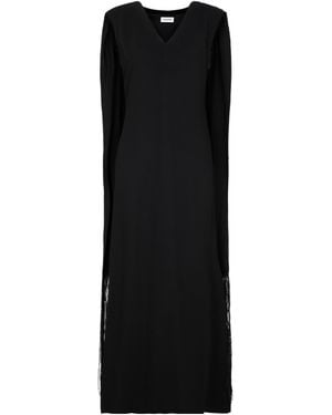 By Malene Birger Cressida Draped Maxi Dress - Black