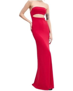 Aniye By Cut-Out Maxi Dress - Red