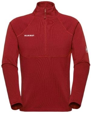Mammut Taiss Ml Half Zip Pull - Red