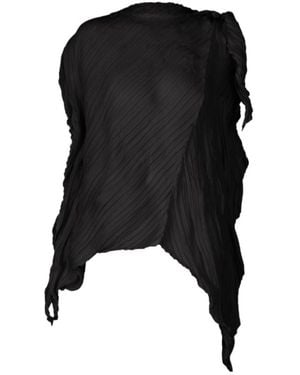 Issey Miyake Wrinkled And Twisted - Black