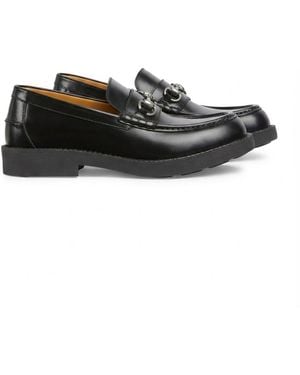 Gucci Moccasins Shoes - Black