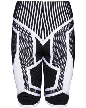 Balmain Knit Cycling Shorts - Black