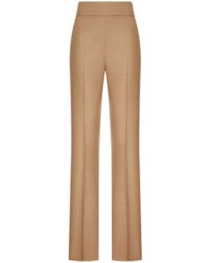 Valentino ヴァレンティノ ハイウエスト テーラードパンツ - Natural