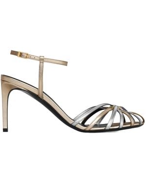Celine Sandal Triomphe - Metallic