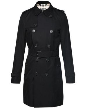 Burberry The Sandringham Long Trench Coat - Black